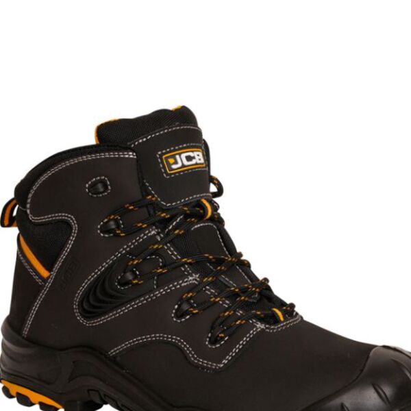 JCB BACKHOE BLACK BOOT S3 HRO SRC Thumbnail