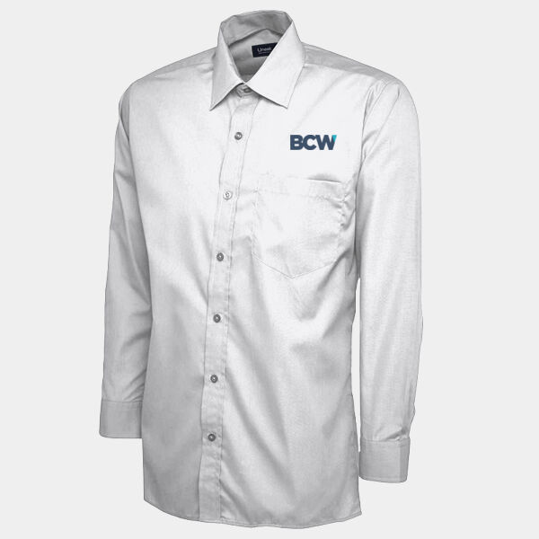 UC709 Mens Poplin Full Sleeve Shirt Thumbnail