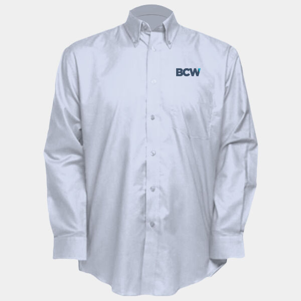 KK351 Classic Fit Long Sleeve Workwear Oxford Shirt Thumbnail